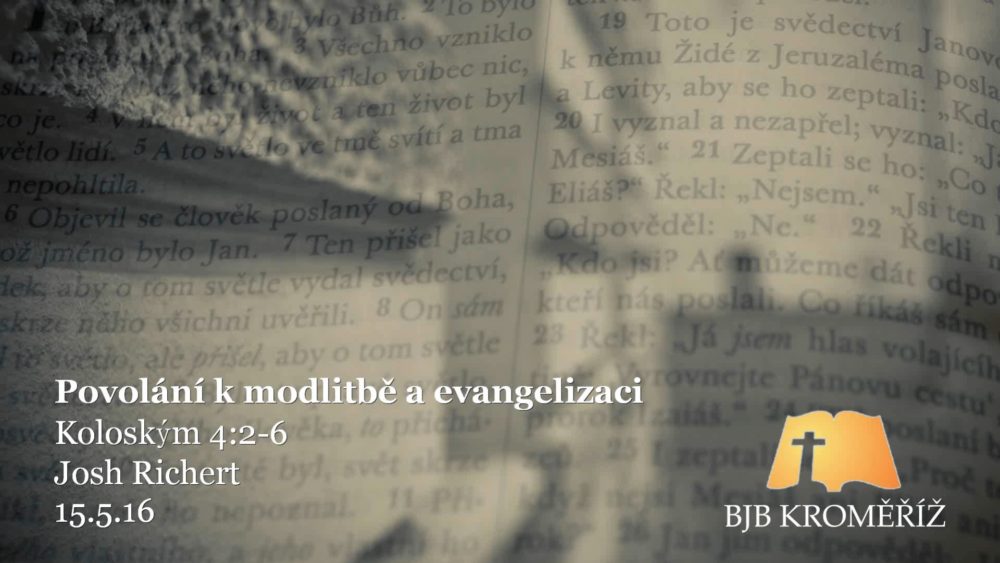 Povolání k modlitbě a evangelizaci